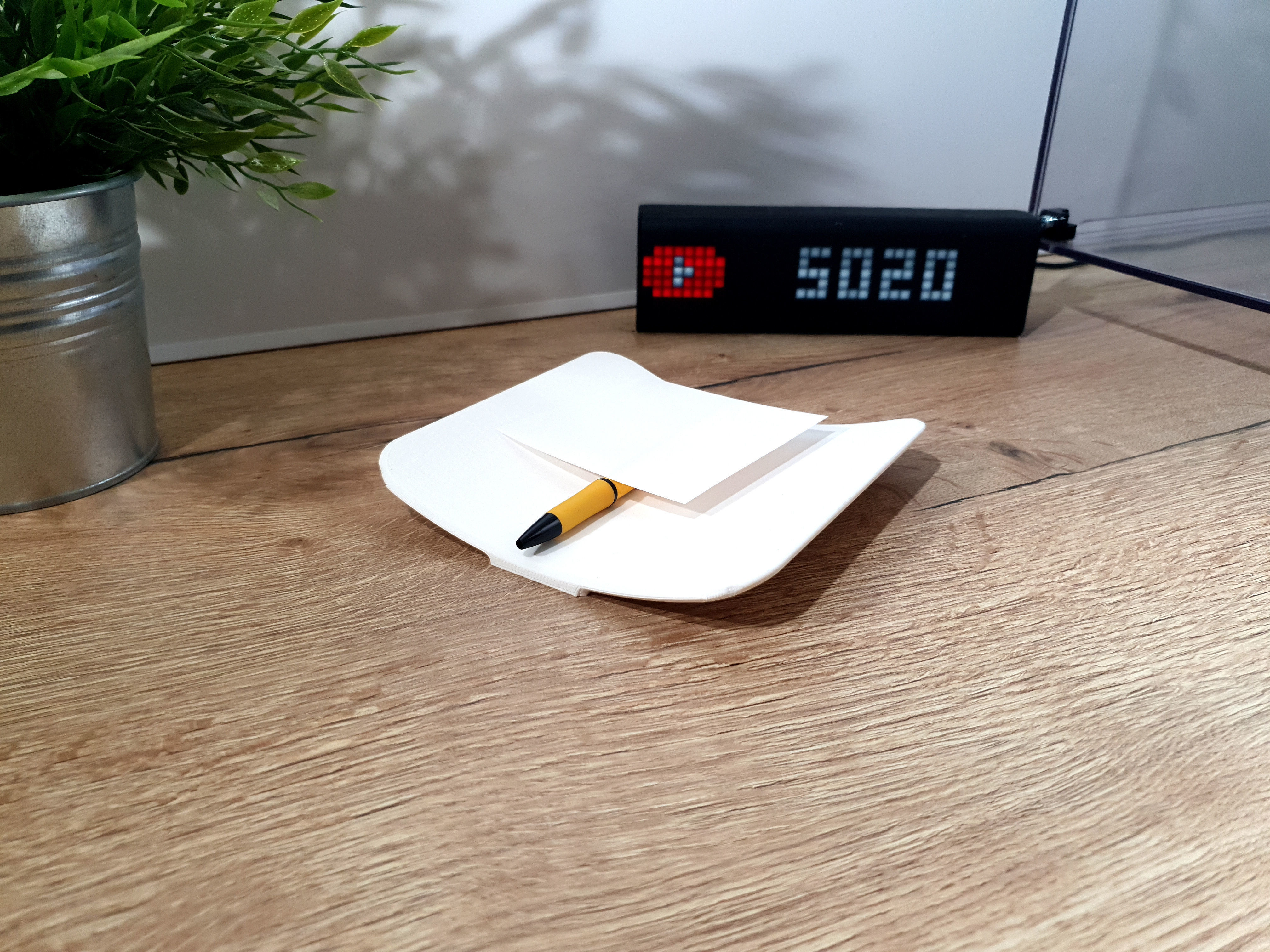 Table Shelf Curved 3D print model_2