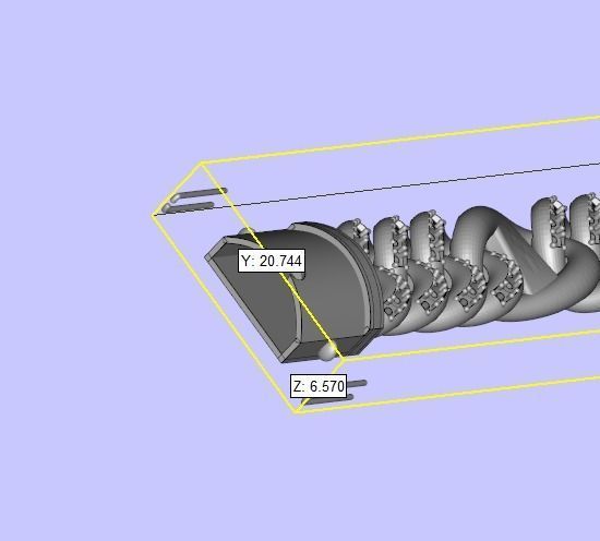 INFINITY CUBAN LINK 3D print model 3D print model_8