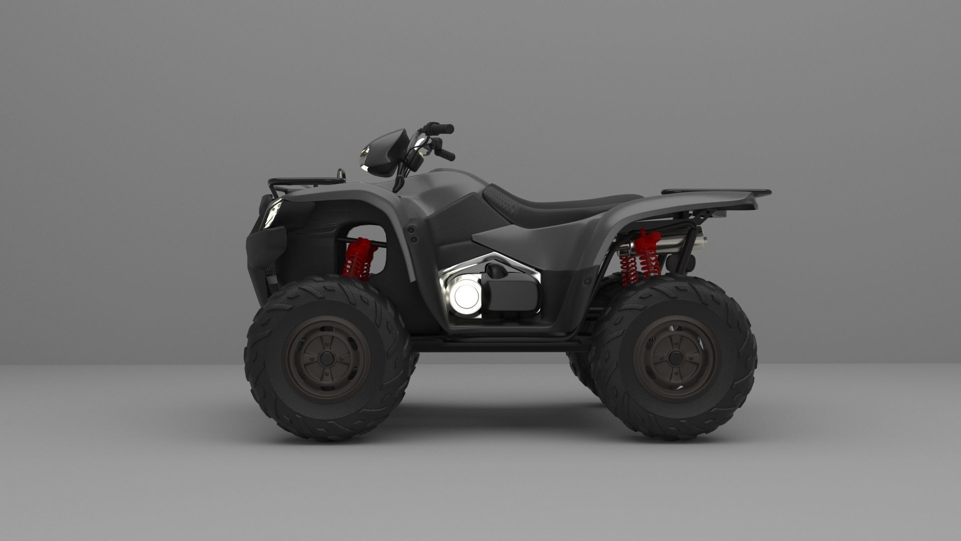 Quadrocycle 3D model_2