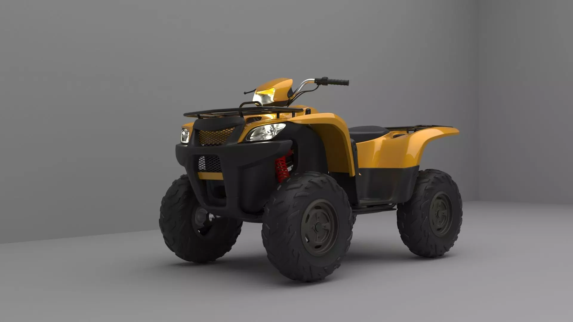 Quadrocycle 3D model_0