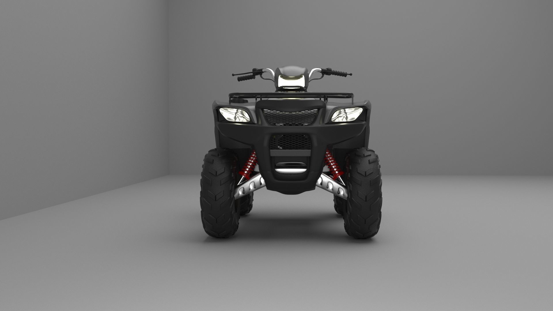 Quadrocycle 3D model_4