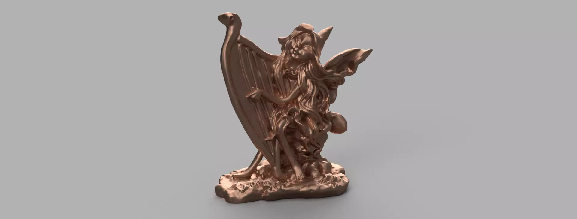 elfe harpe 3D print model