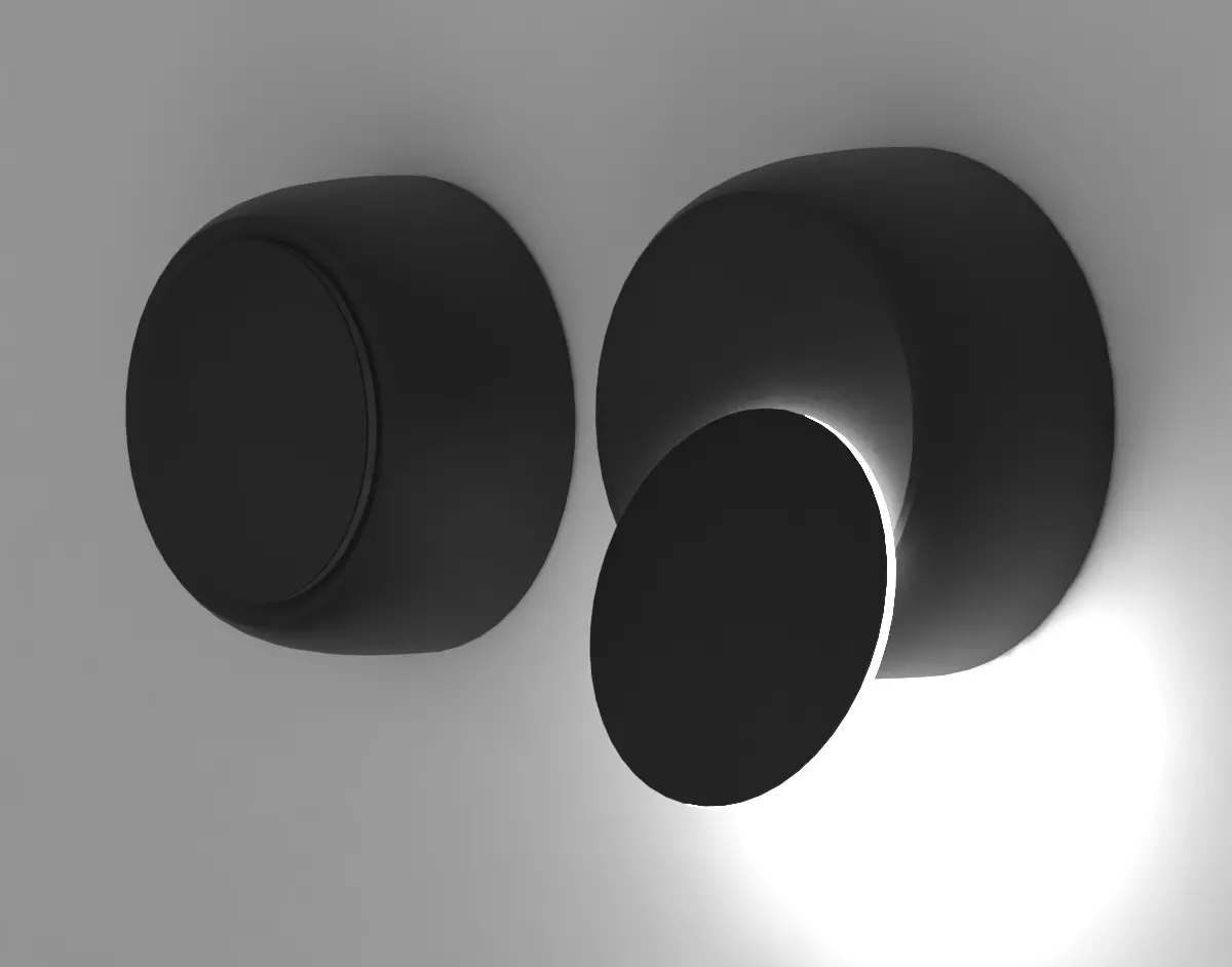 Sconce - Eclipse wall lamp 3D model