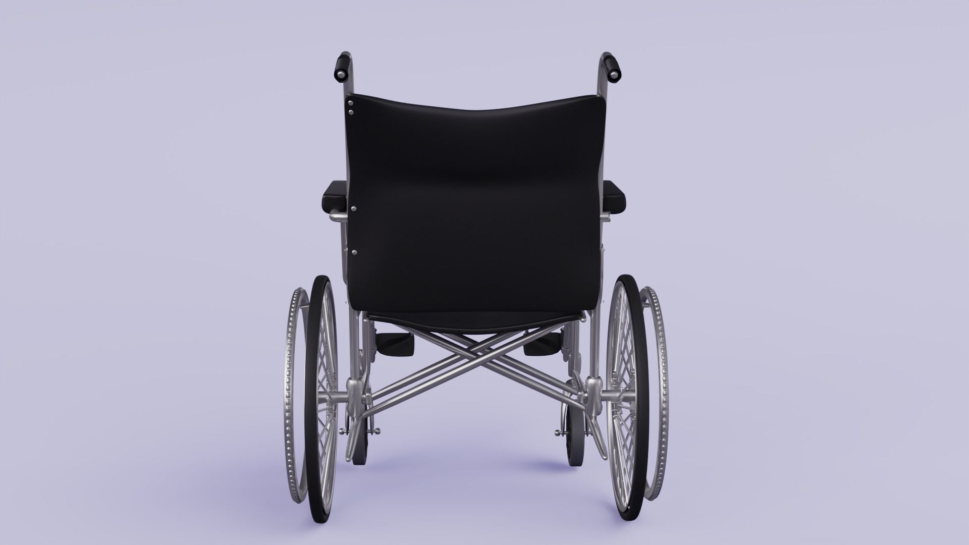 Wheel Chair Model 3D model_4