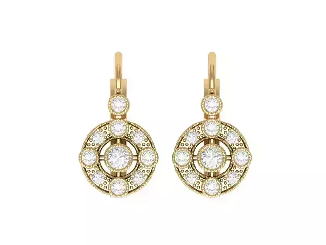 Antiq Earing 3D print model