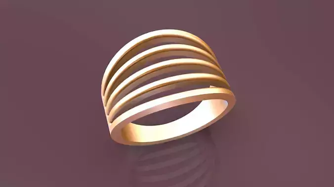 FiveBar Man Rings SIZE US 10