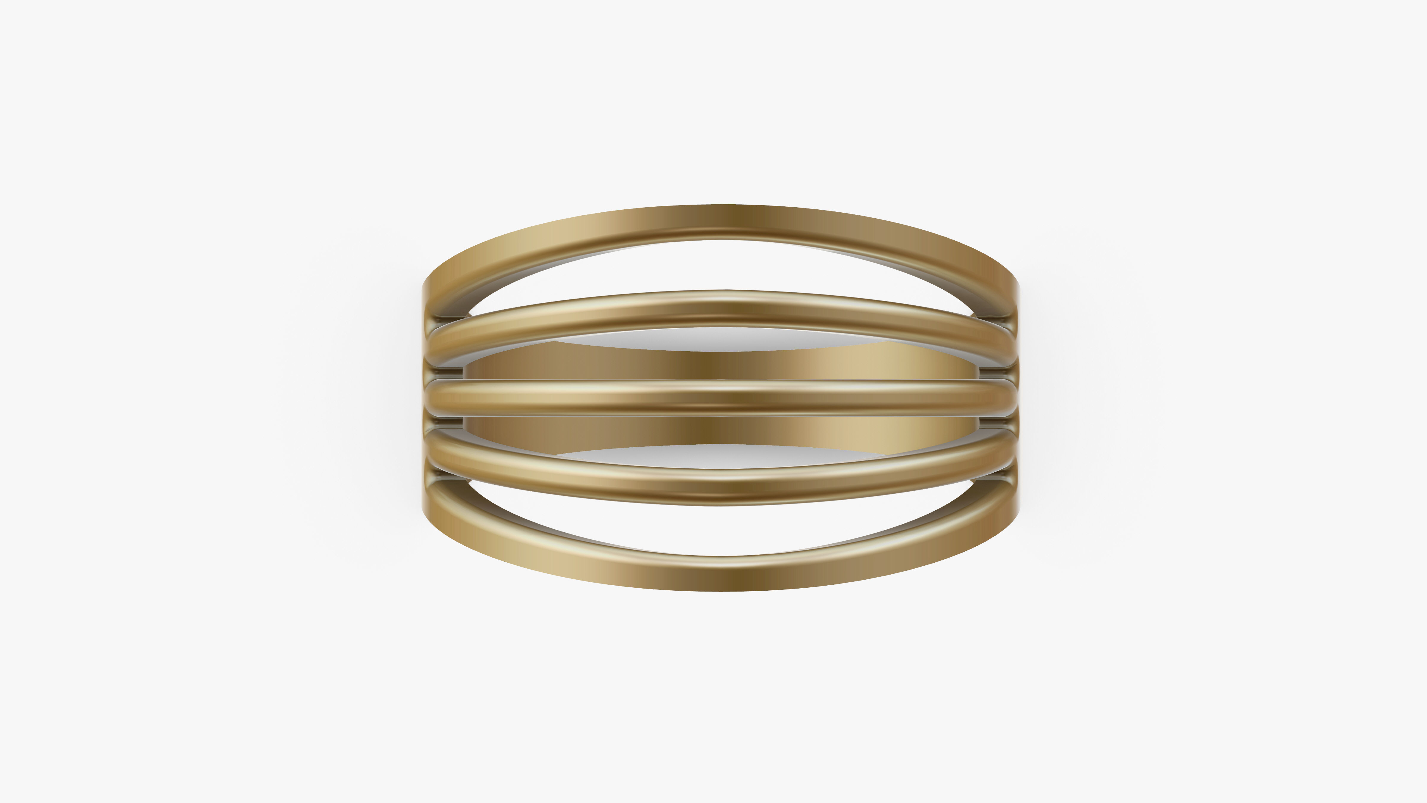 FiveBar Man Rings SIZE US 10 3D print model_2