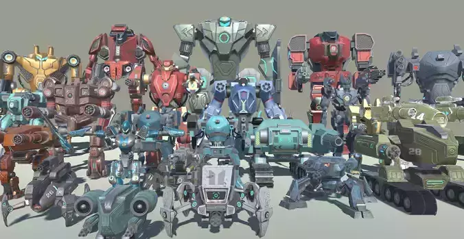 War Bots With Animation s