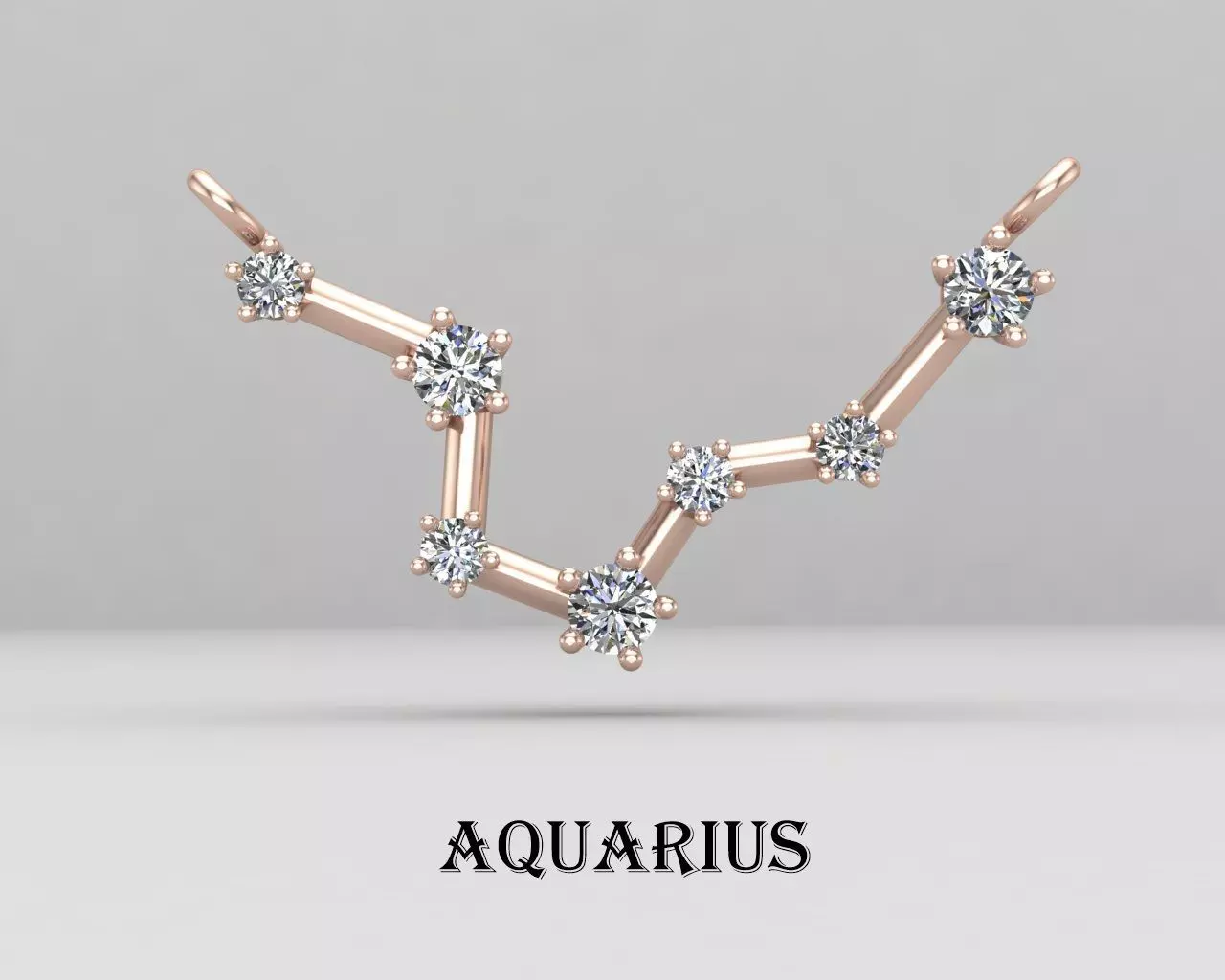 AQUARIUS necklace 67-MP 3D print model_0