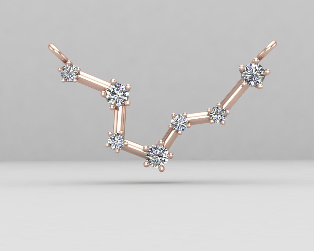 AQUARIUS necklace 67-MP 3D print model_2