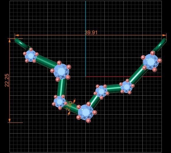 AQUARIUS necklace 67-MP 3D print model_3