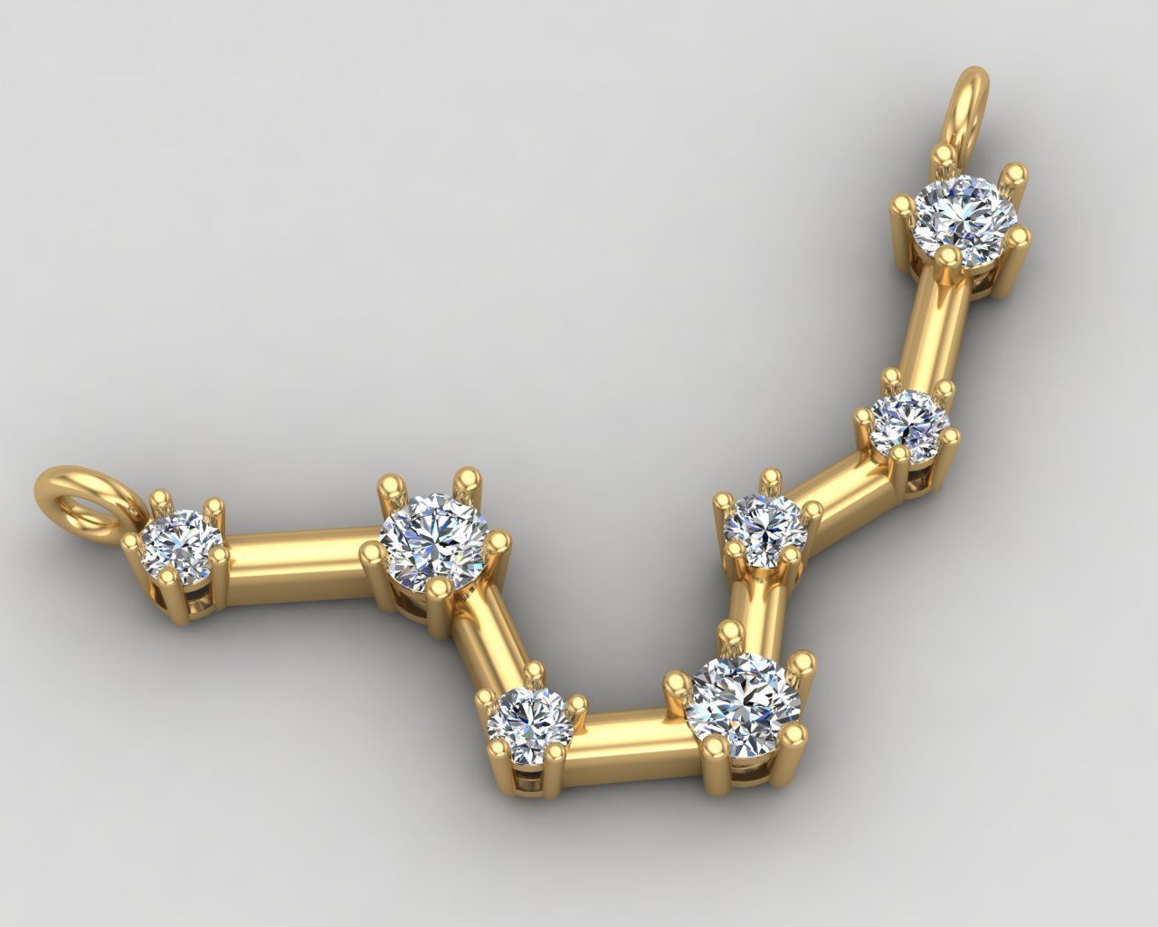 AQUARIUS necklace 67-MP 3D print model_1