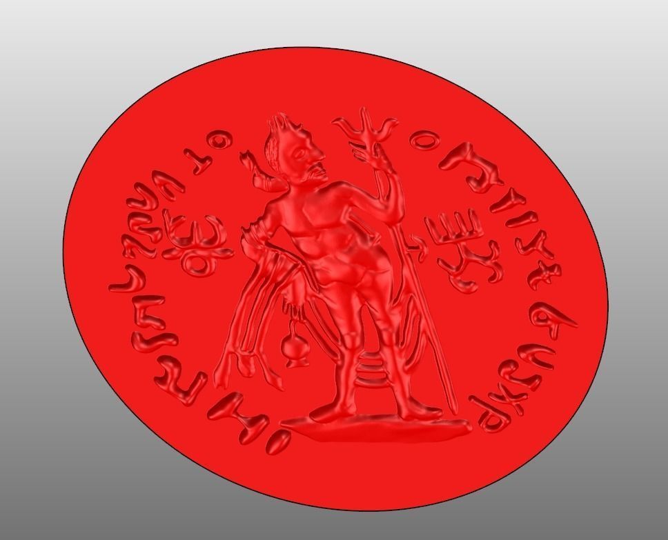Coin pendant Free 3D model_3