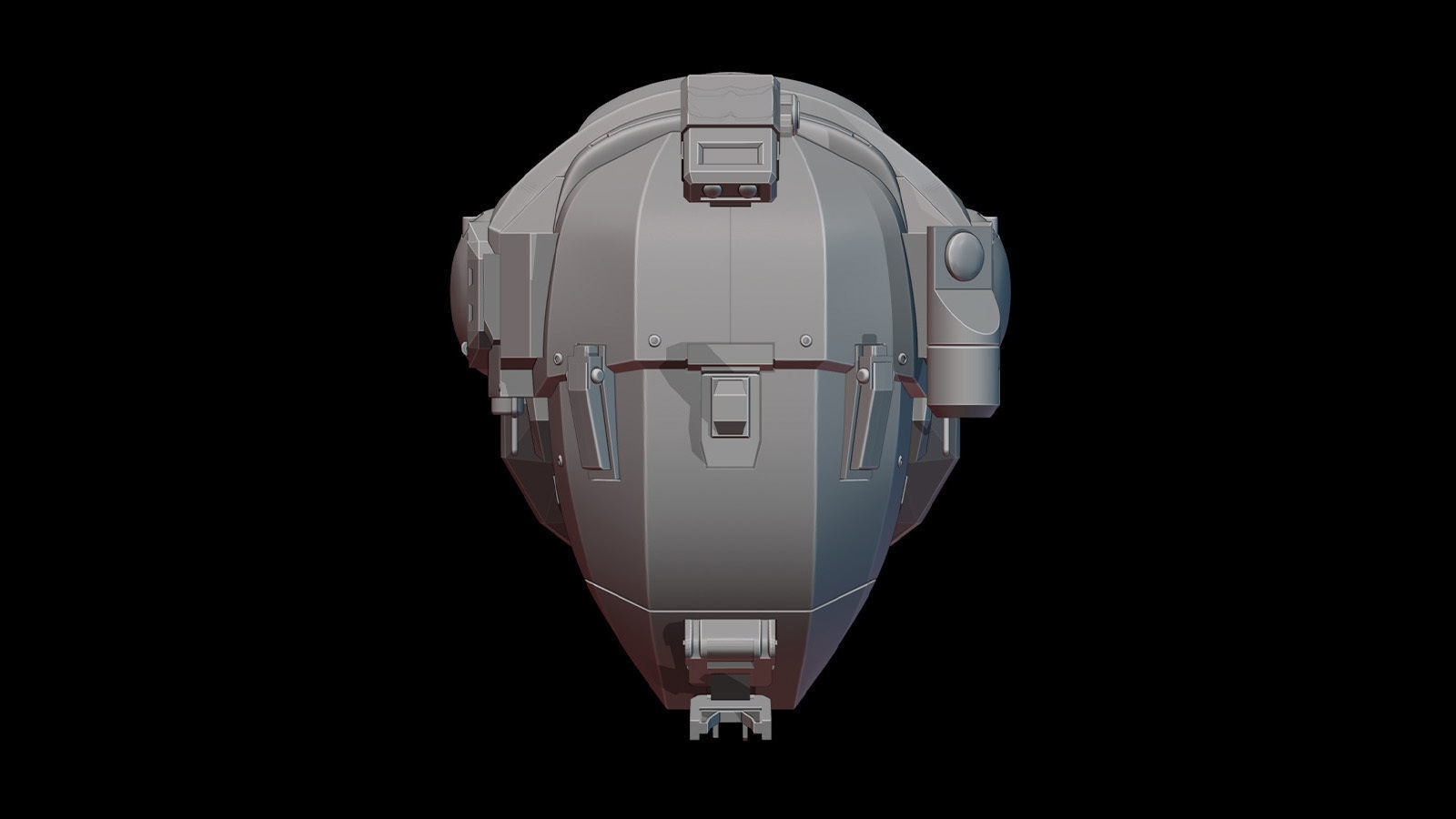 Titanfall 2 Pulse Blade Helmet 3D print model_11