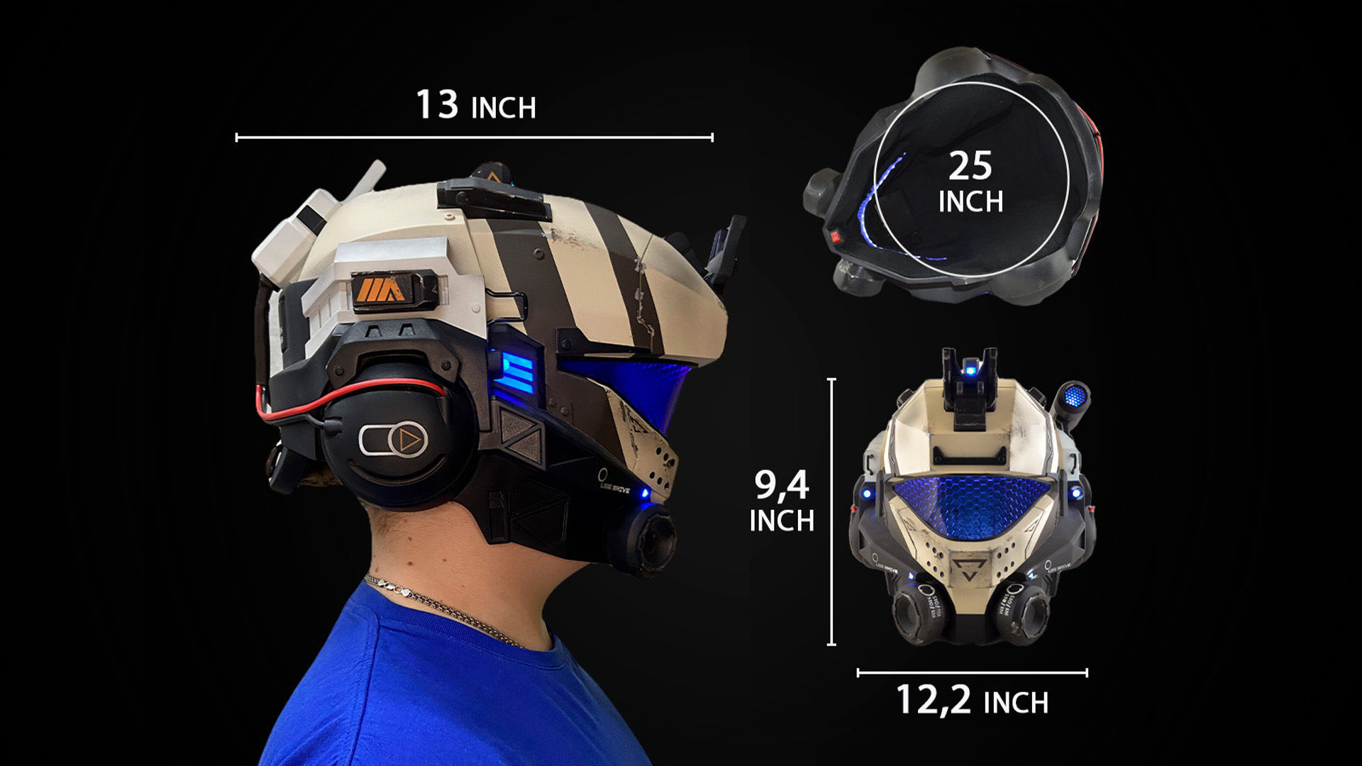 Titanfall 2 Pulse Blade Helmet 3D print model_1