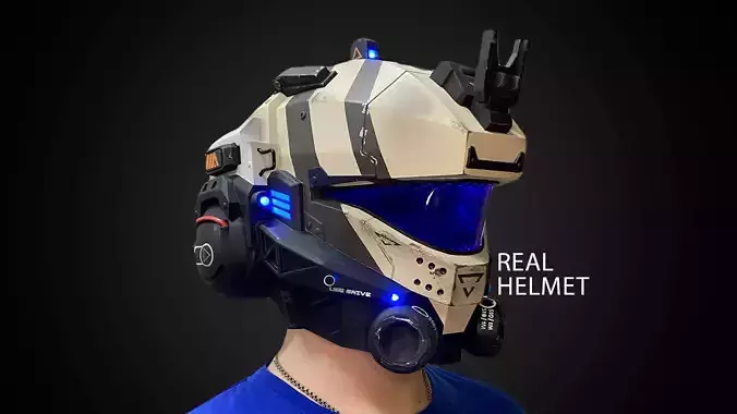 Titanfall 2 Pulse Blade Helmet  3D print model