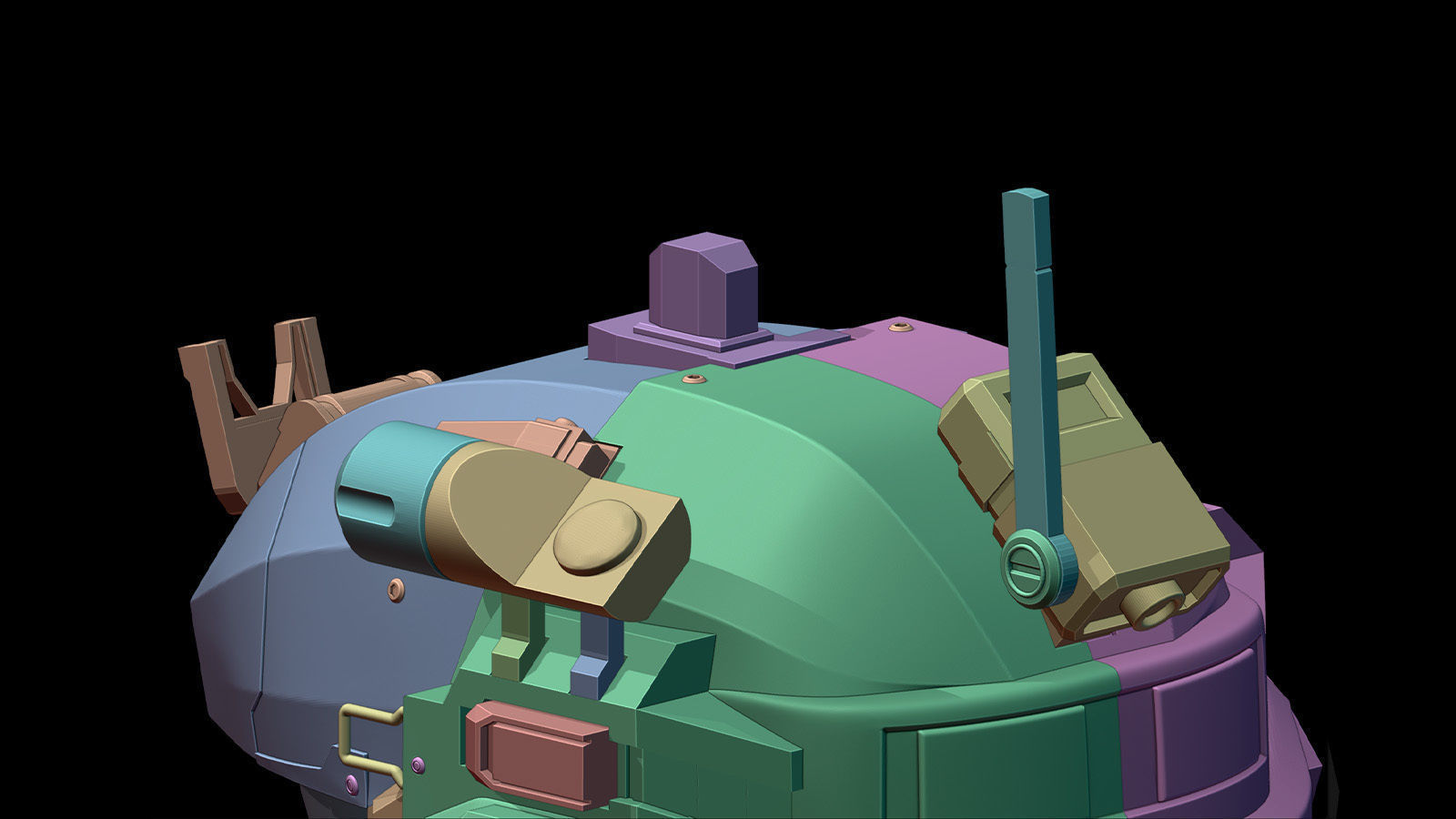 Titanfall 2 Pulse Blade Helmet 3D print model_14