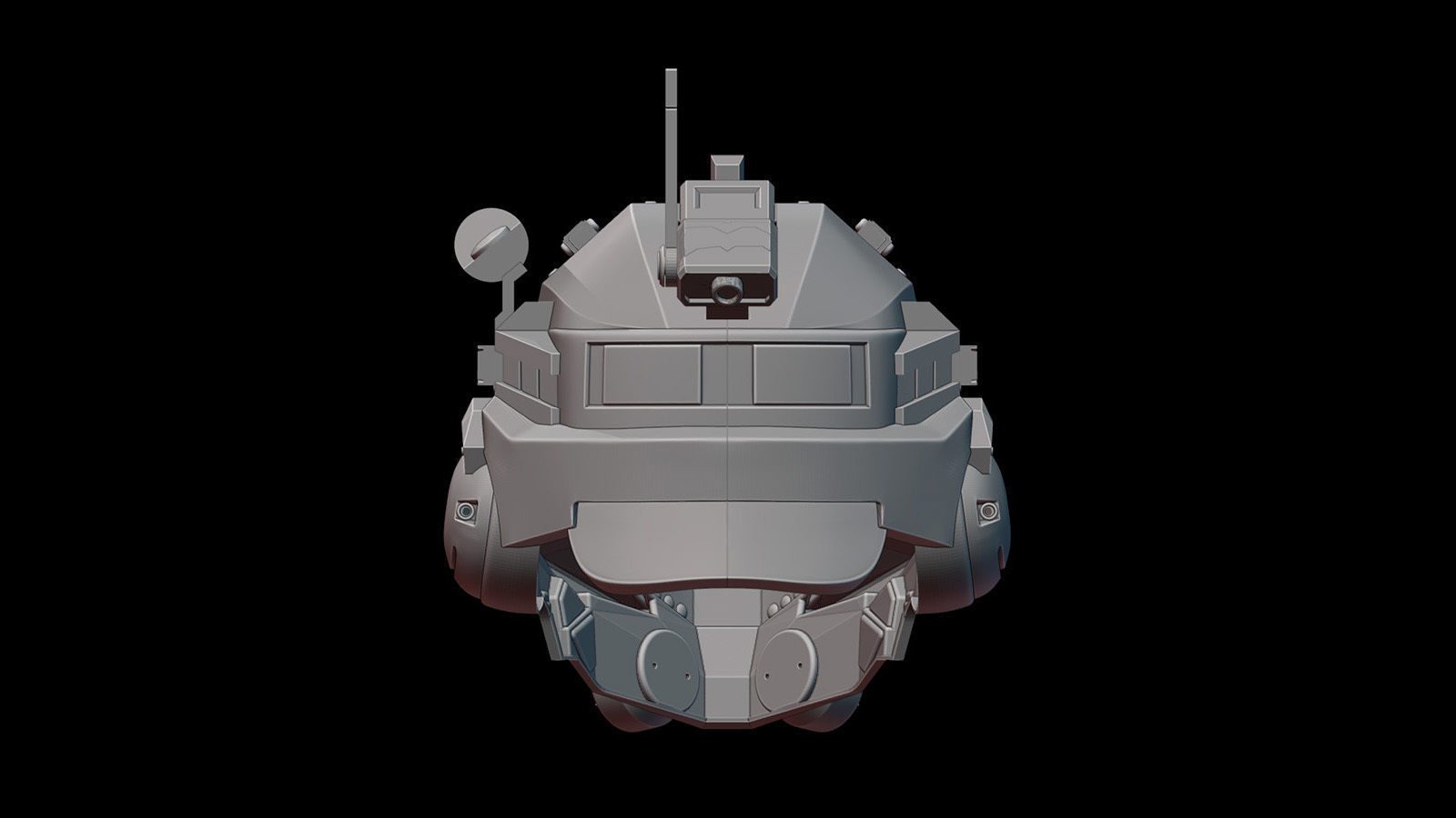 Titanfall 2 Pulse Blade Helmet 3D print model_4