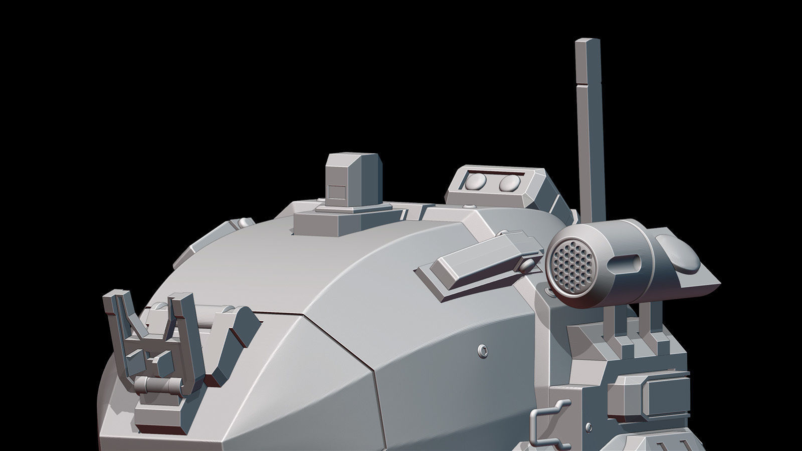 Titanfall 2 Pulse Blade Helmet 3D print model_13