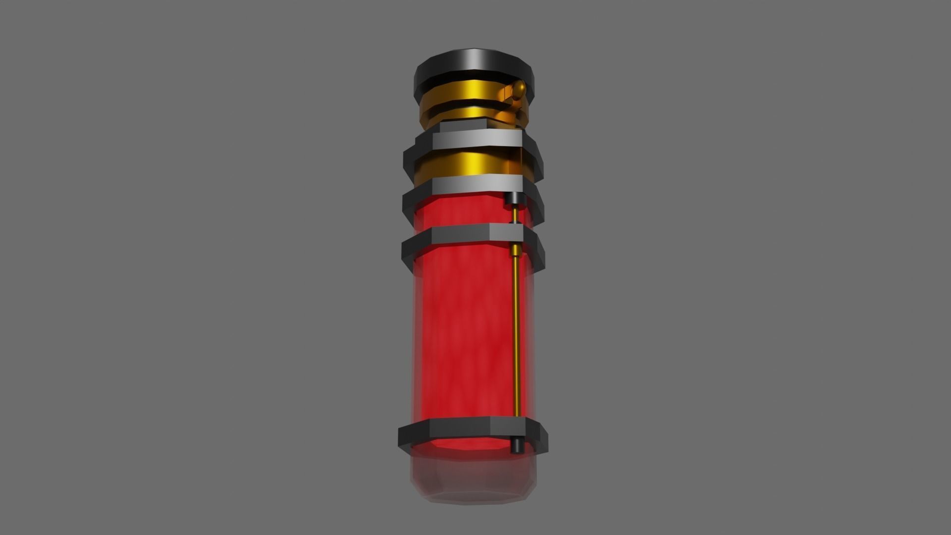 Health potion 3D model_10