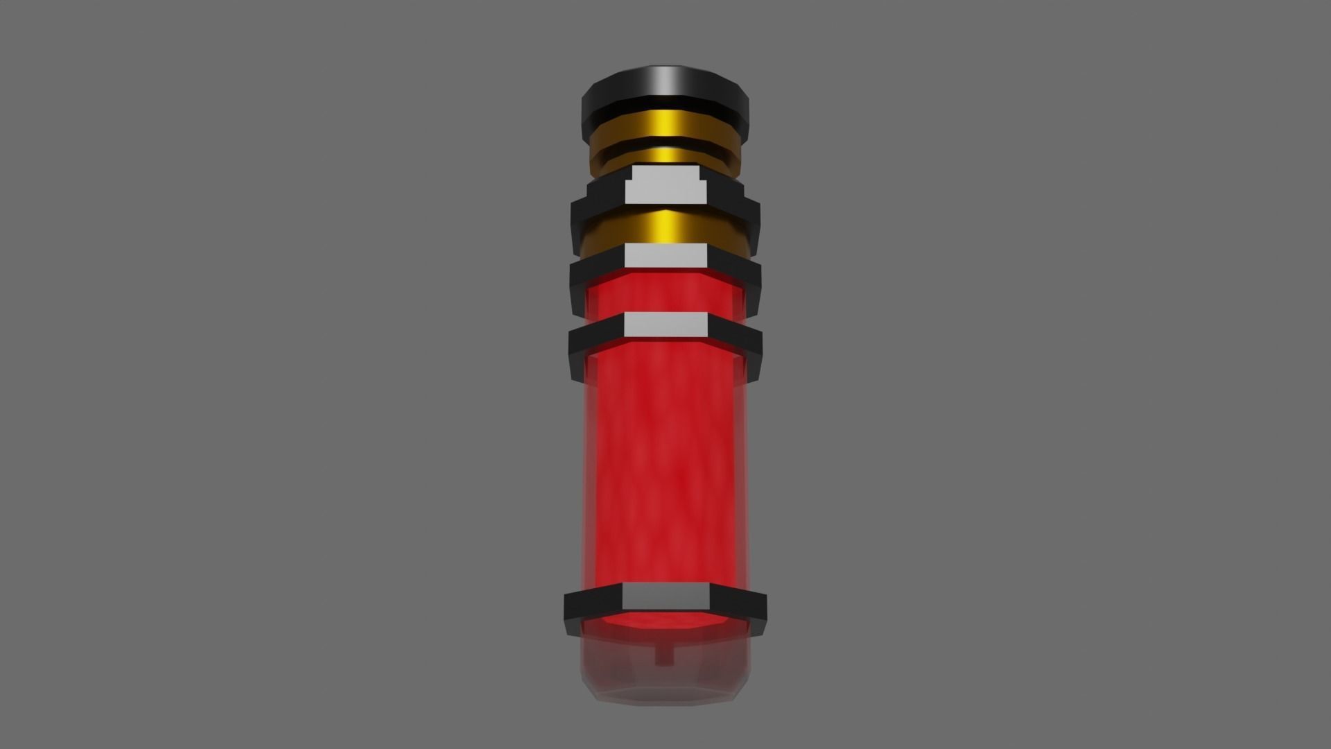 Health potion 3D model_7