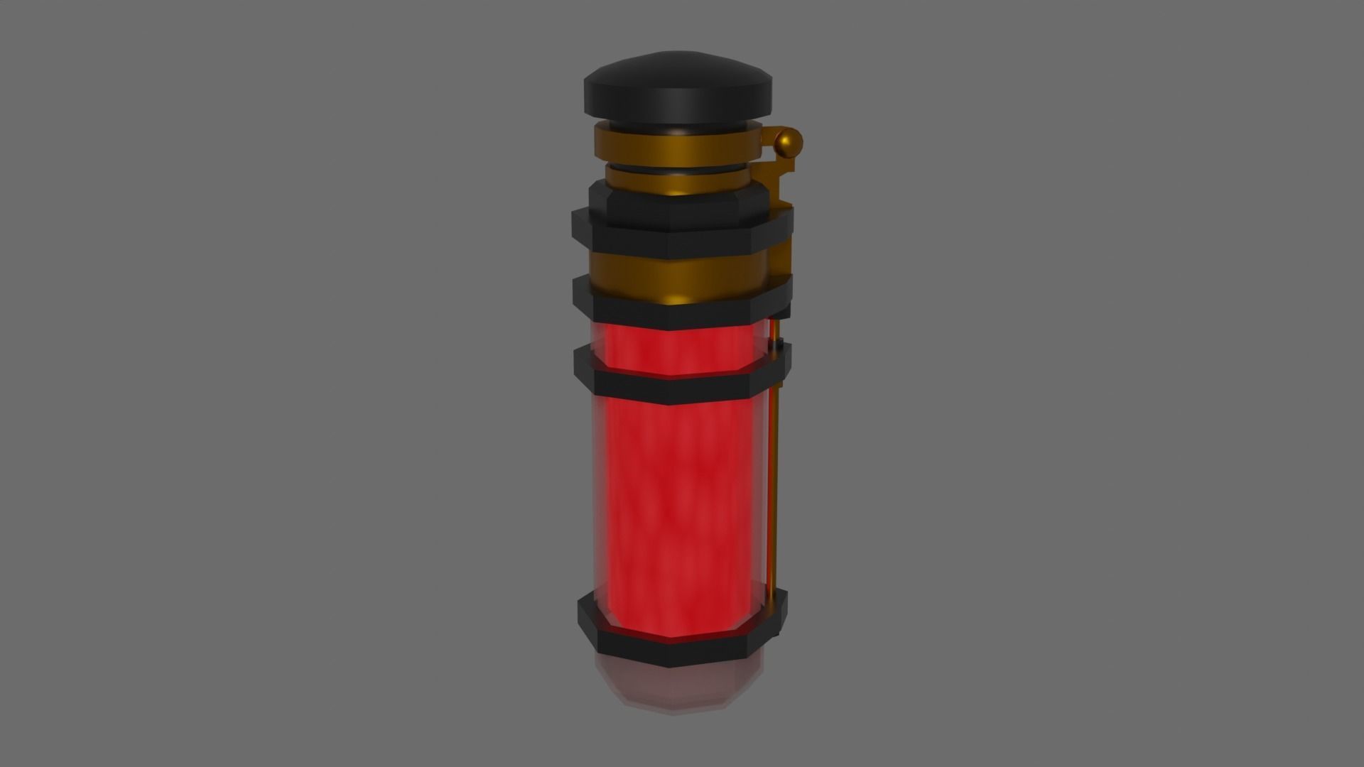 Health potion 3D model_1