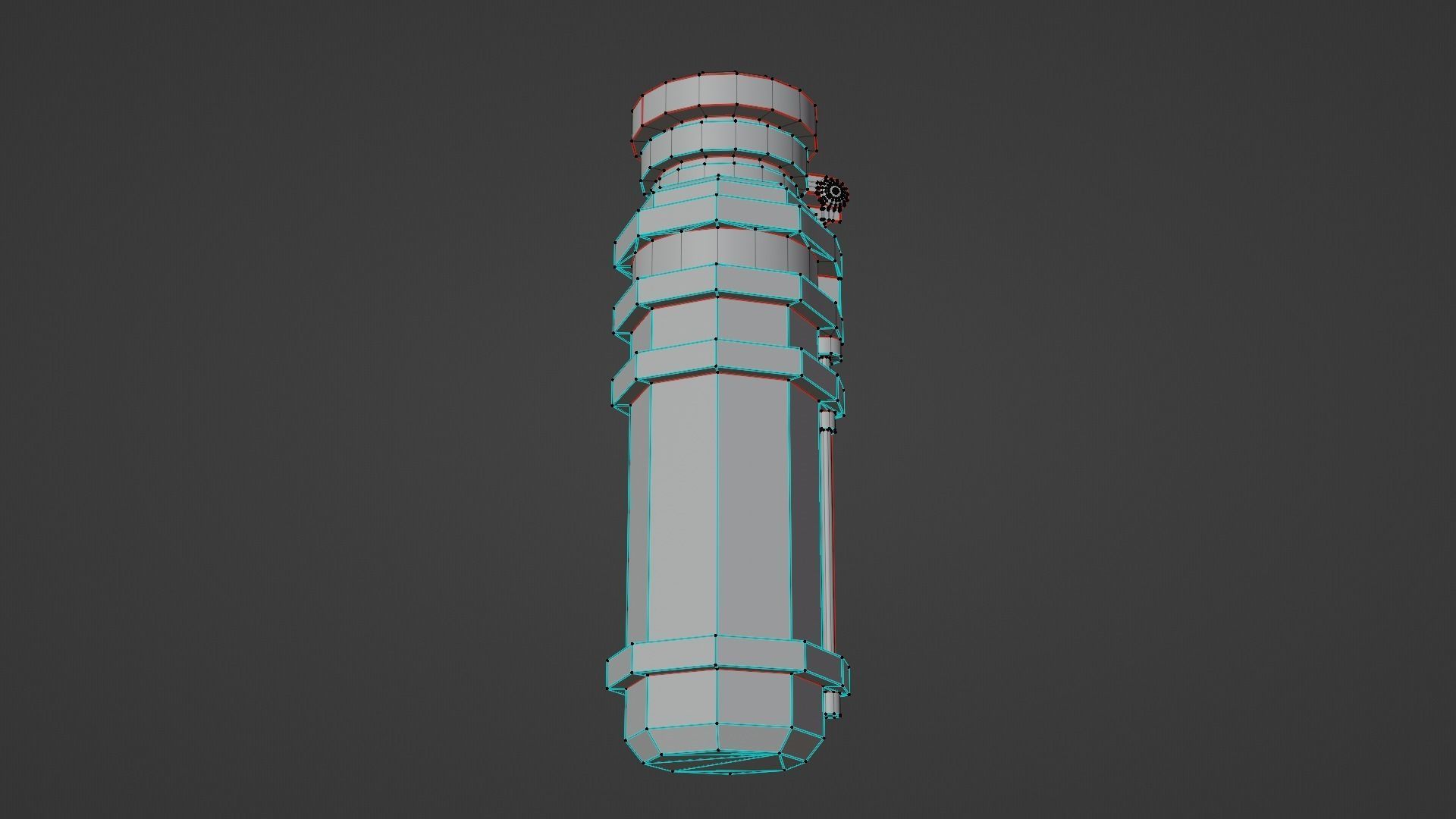 Health potion 3D model_16