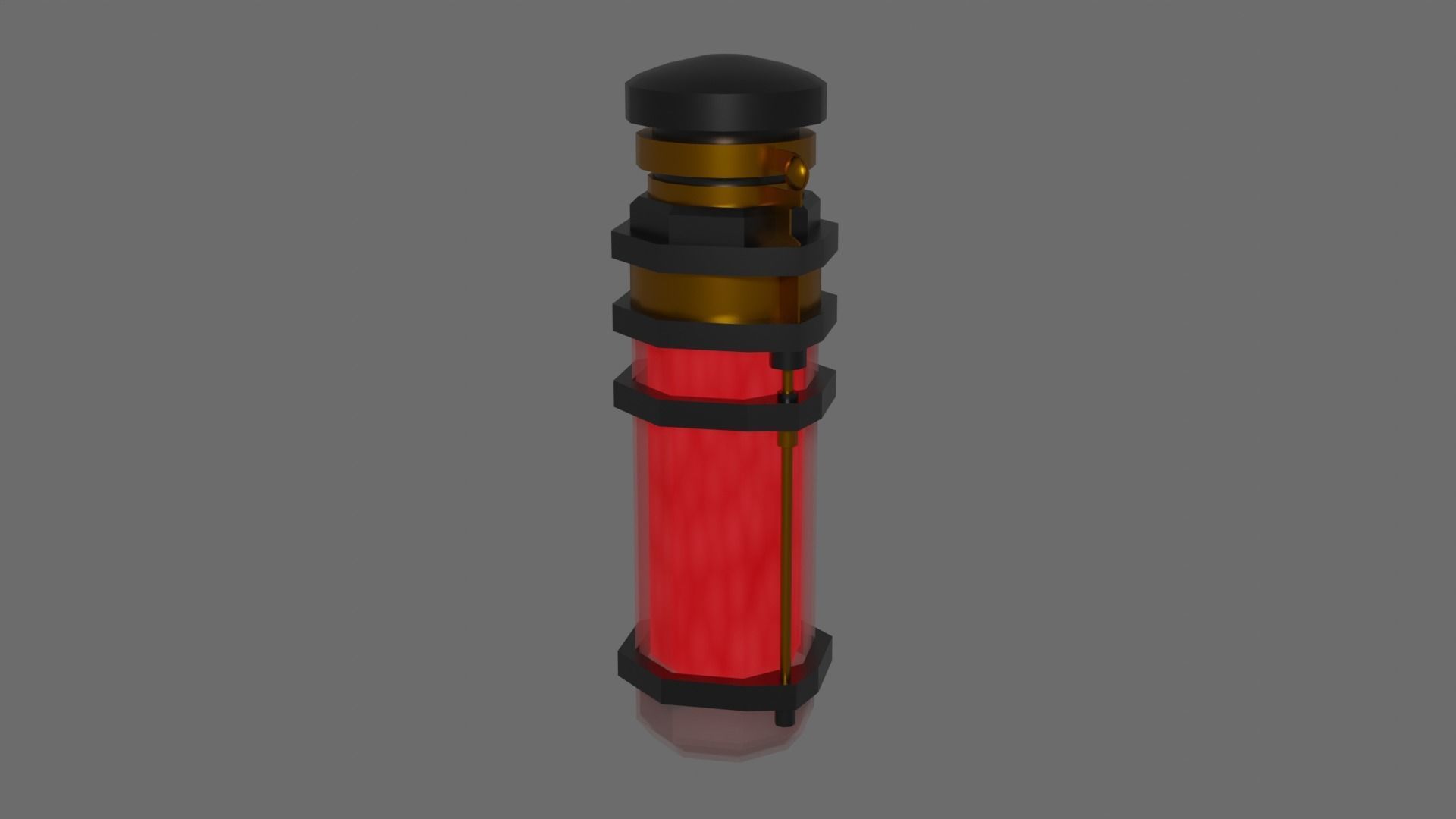 Health potion 3D model_5