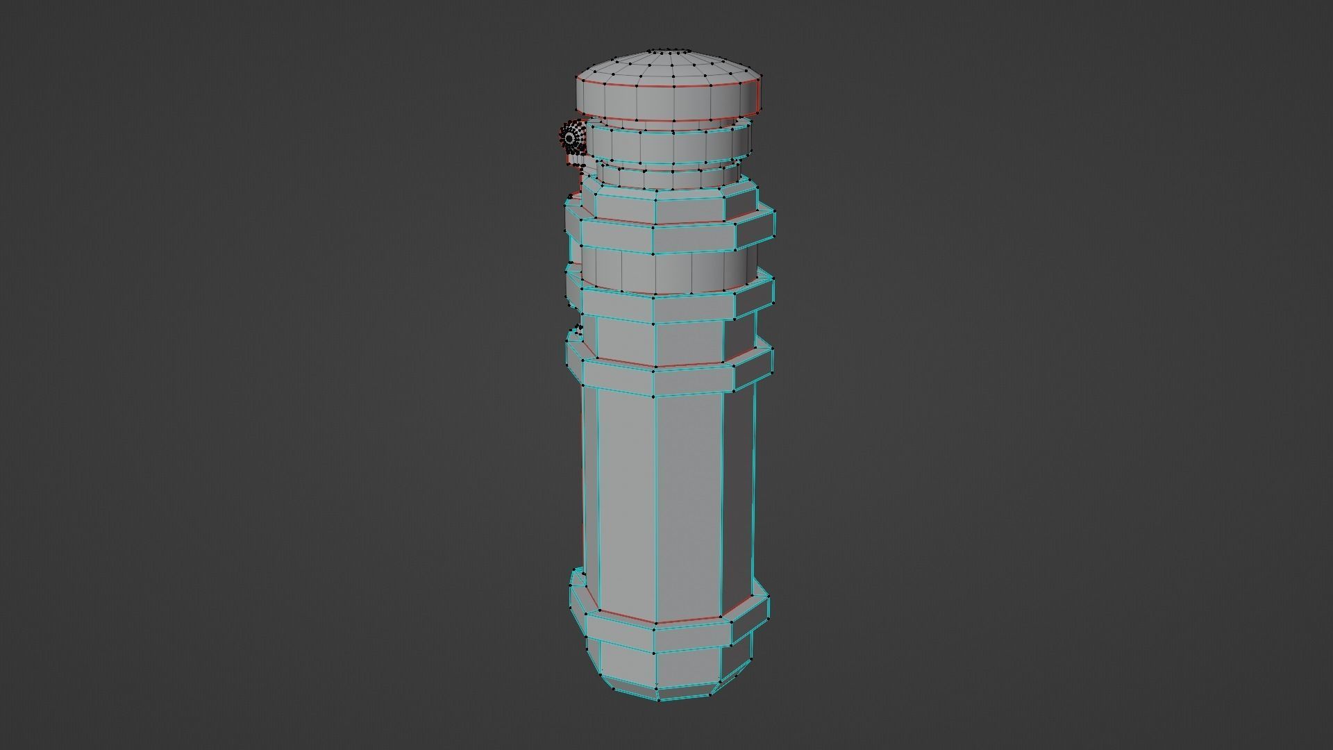 Health potion 3D model_13