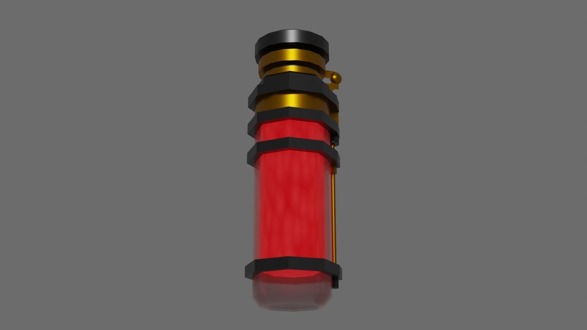 Health potion 3D model_6