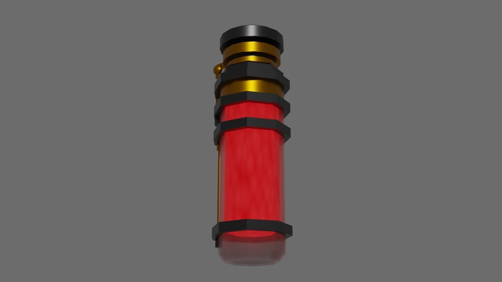 Health potion 3D model_8