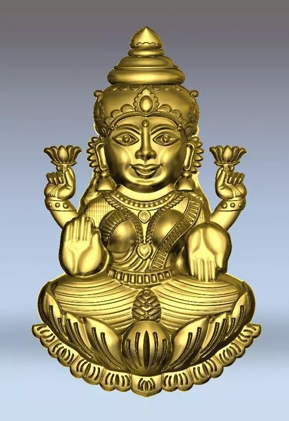 CUTE LAKSHIMI  3D print model_0