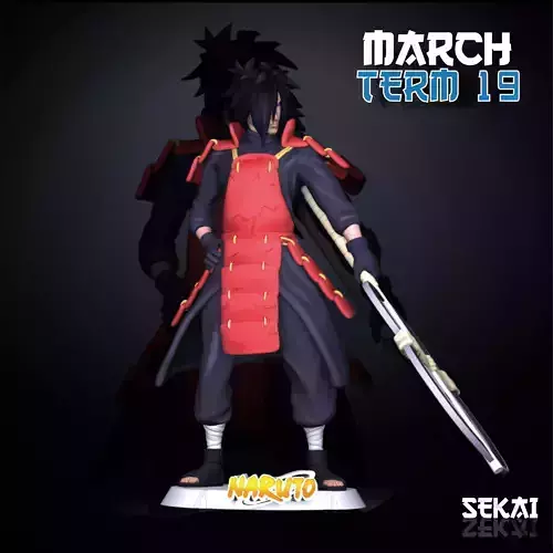 Madara Sculpture Sekai 3D Models Ready for 3D printing