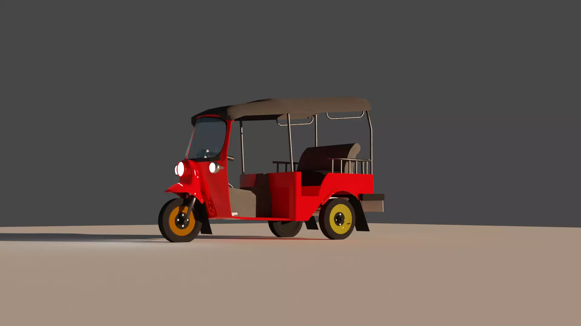 TUK TUK Free 3D model