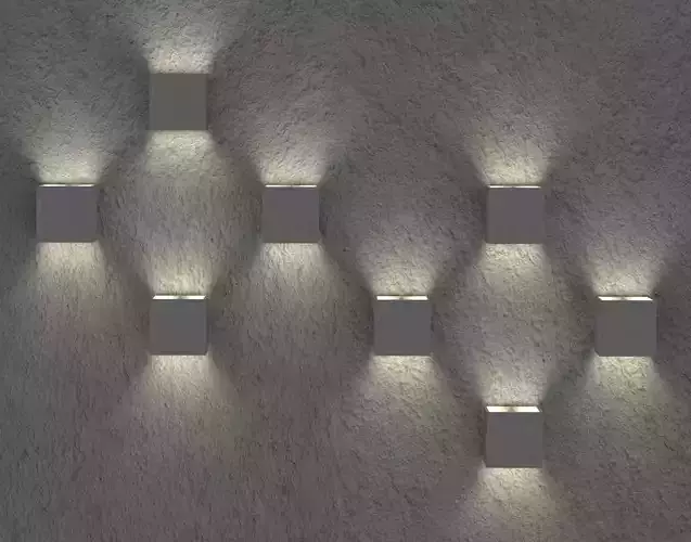 Wall spot lamp 3D model