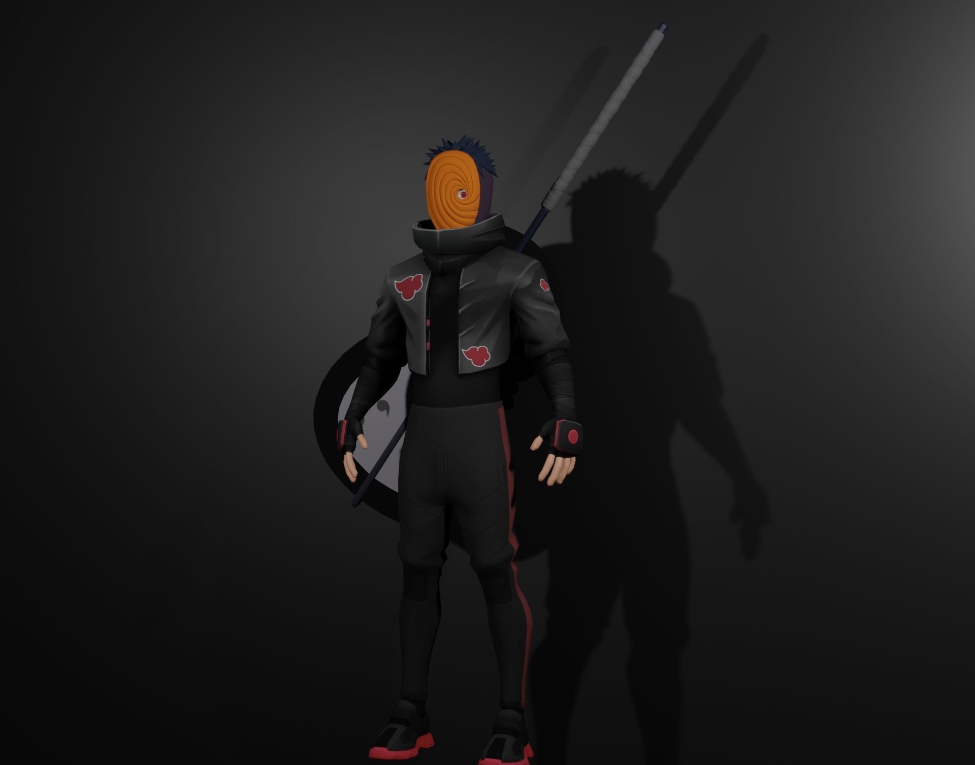 Obito Uchiha 3D model_1