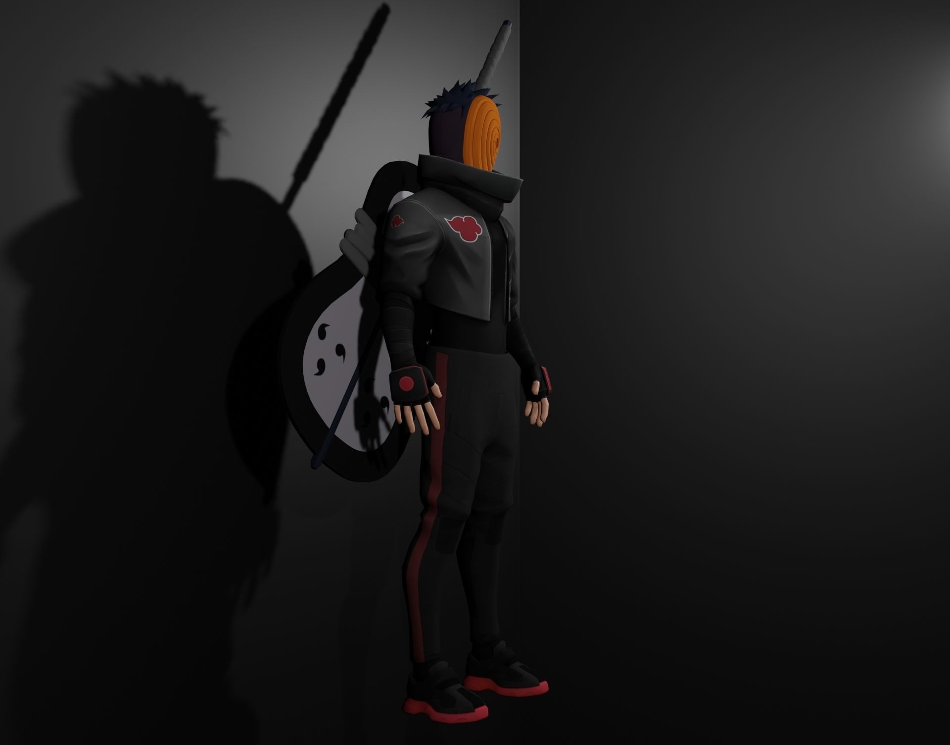 Obito Uchiha 3D model_2