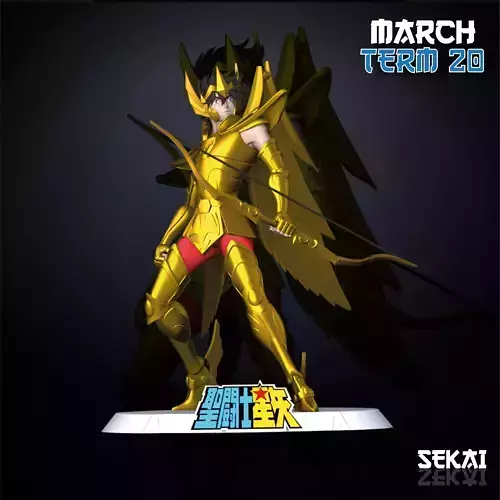Aiolos Sculpture Sekai 3D Models Ready for 3D printing 3D print model