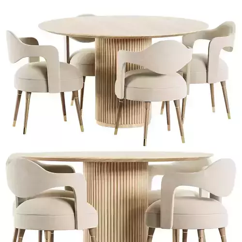 Dining Set 35 3D model