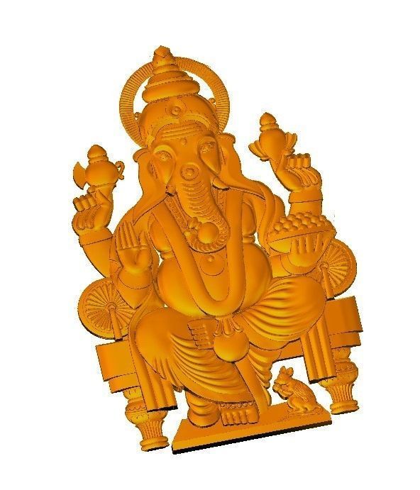 VINAYAGAR LORD GANESHA 3D print model_1