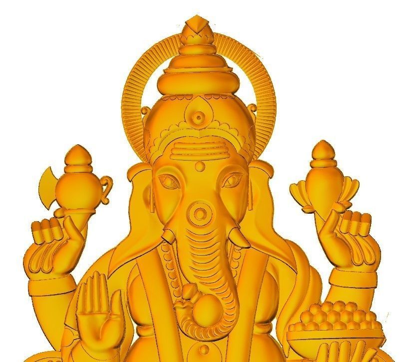 VINAYAGAR LORD GANESHA 3D print model_2