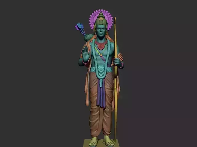 Lord Rama  3D print model