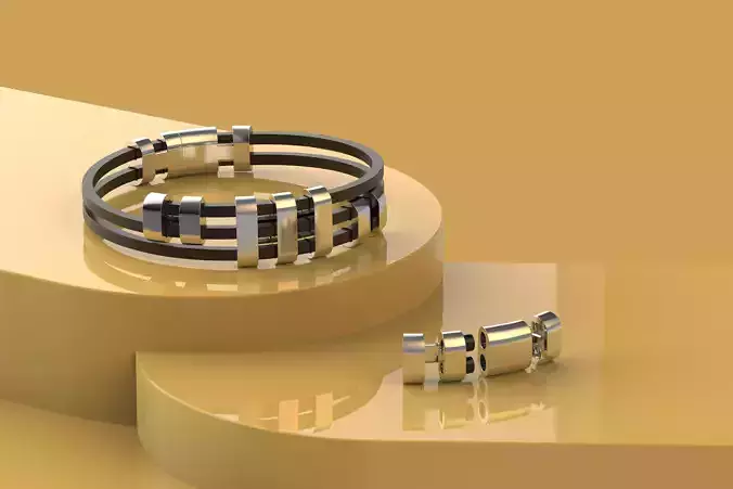 Caoutchouc bracelet