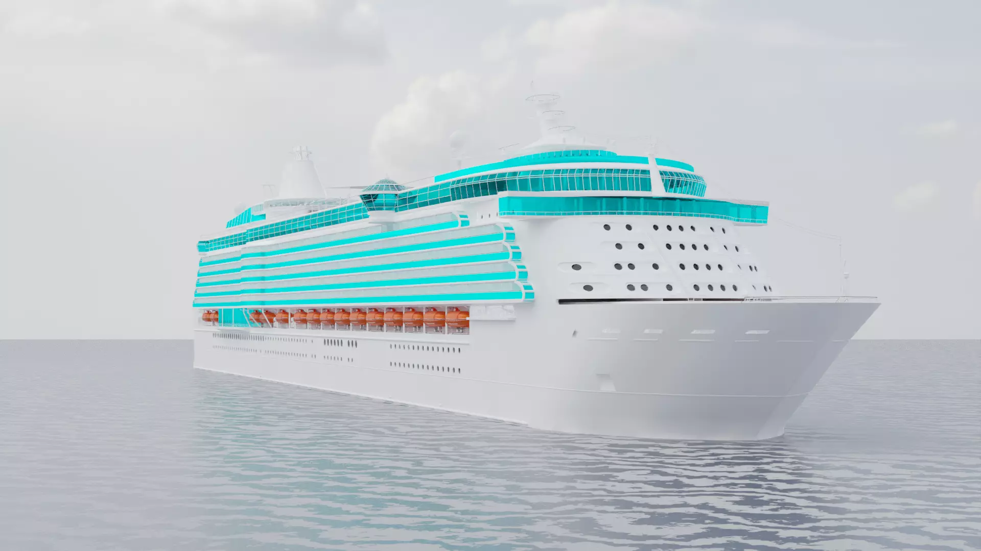 Crouse Ship 3D model