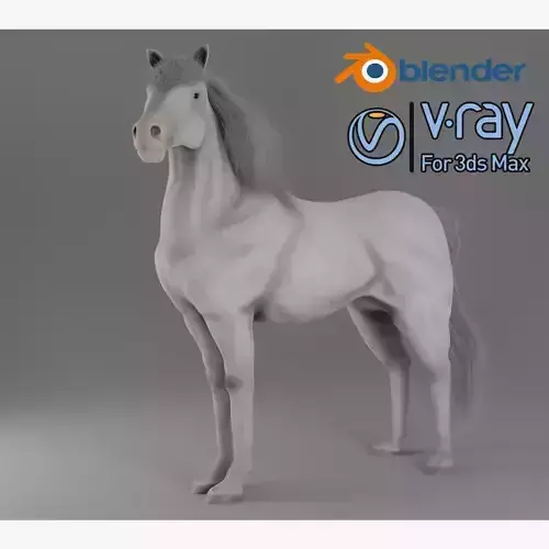 Horse 3D model