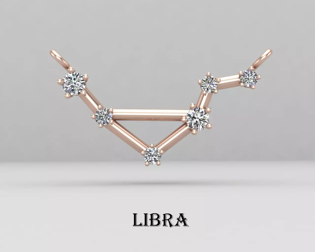 LIBRA necklace 69-MP 3D print model_0