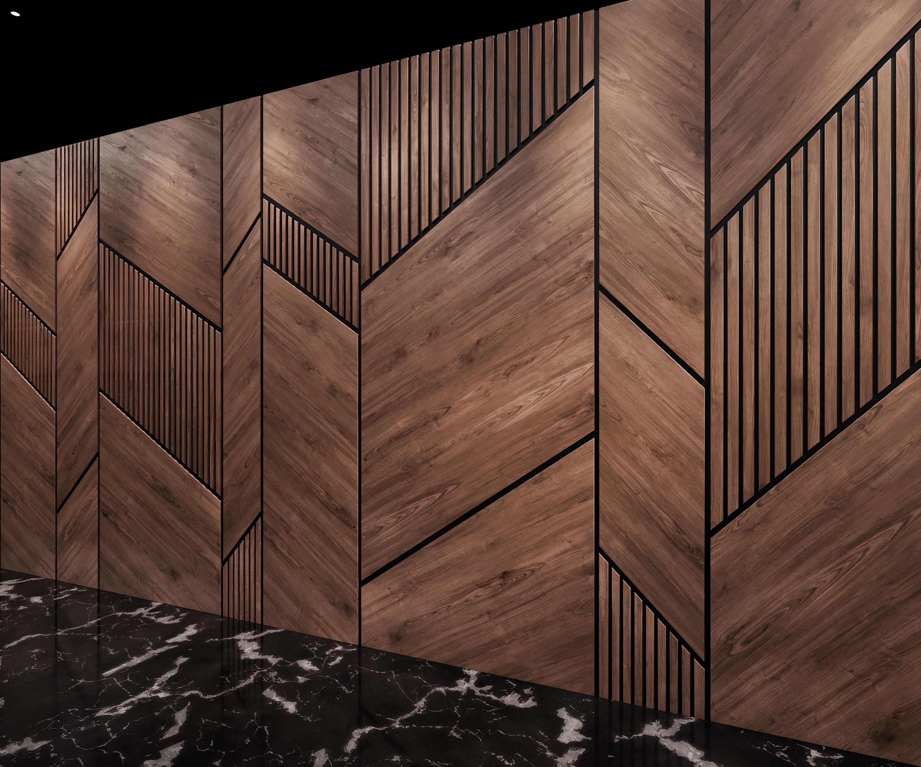 Wall Panel 3D Model P4 3D model_1