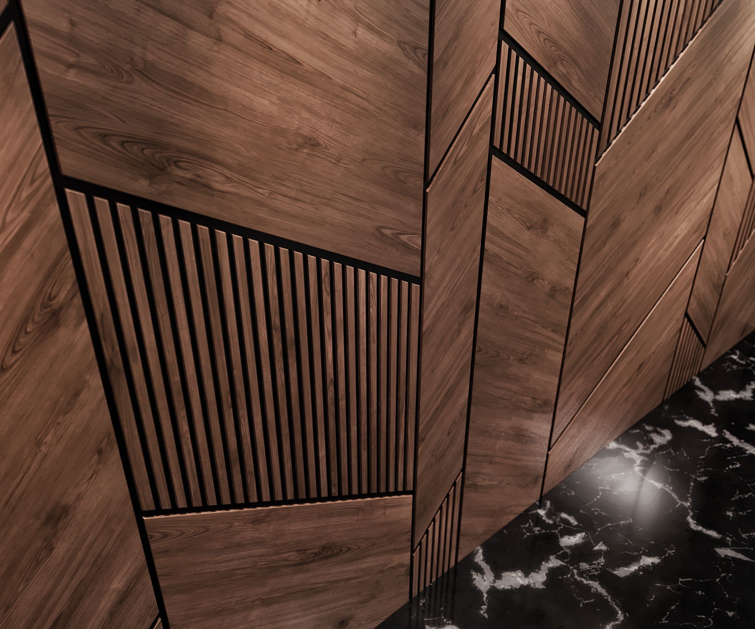 Wall Panel 3D Model P4 3D model_2