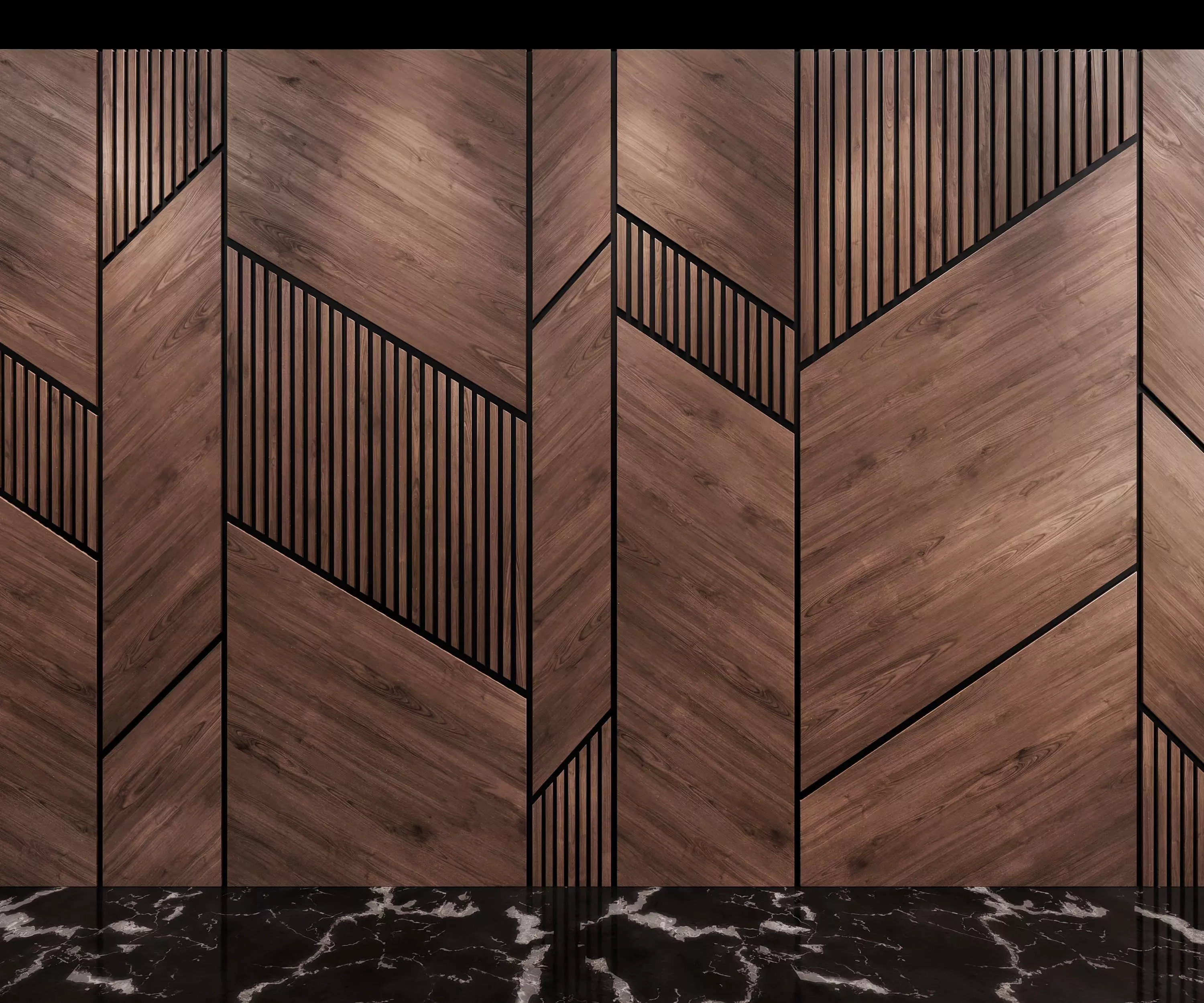 Wall Panel 3D Model P4 3D model_0