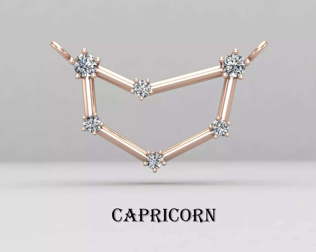 CAPRICORN necklace 71-MP 3D print model_0